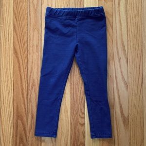 Gymboree blue stretch leggings size 4